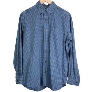 Eddie Bauer Men’s Wrinkle Resistant Long Sleeve Plaid Button Shirt